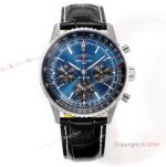 BLS Factory Swiss Breitling Navitimer Chronograph 43 Dark Blue with Black subdials